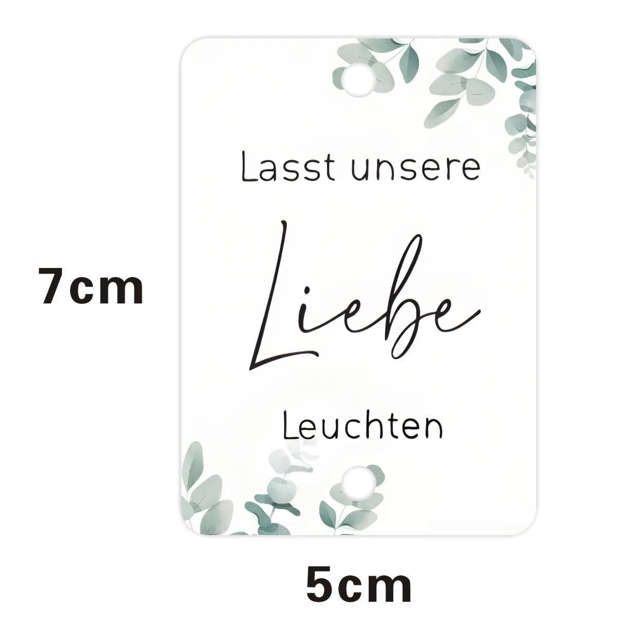 White decorative paper label sheets with G45 design for wedding and baptism place cards