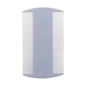 Double-edged fine tooth plastic comb for pet grooming and human lice removal in various colours