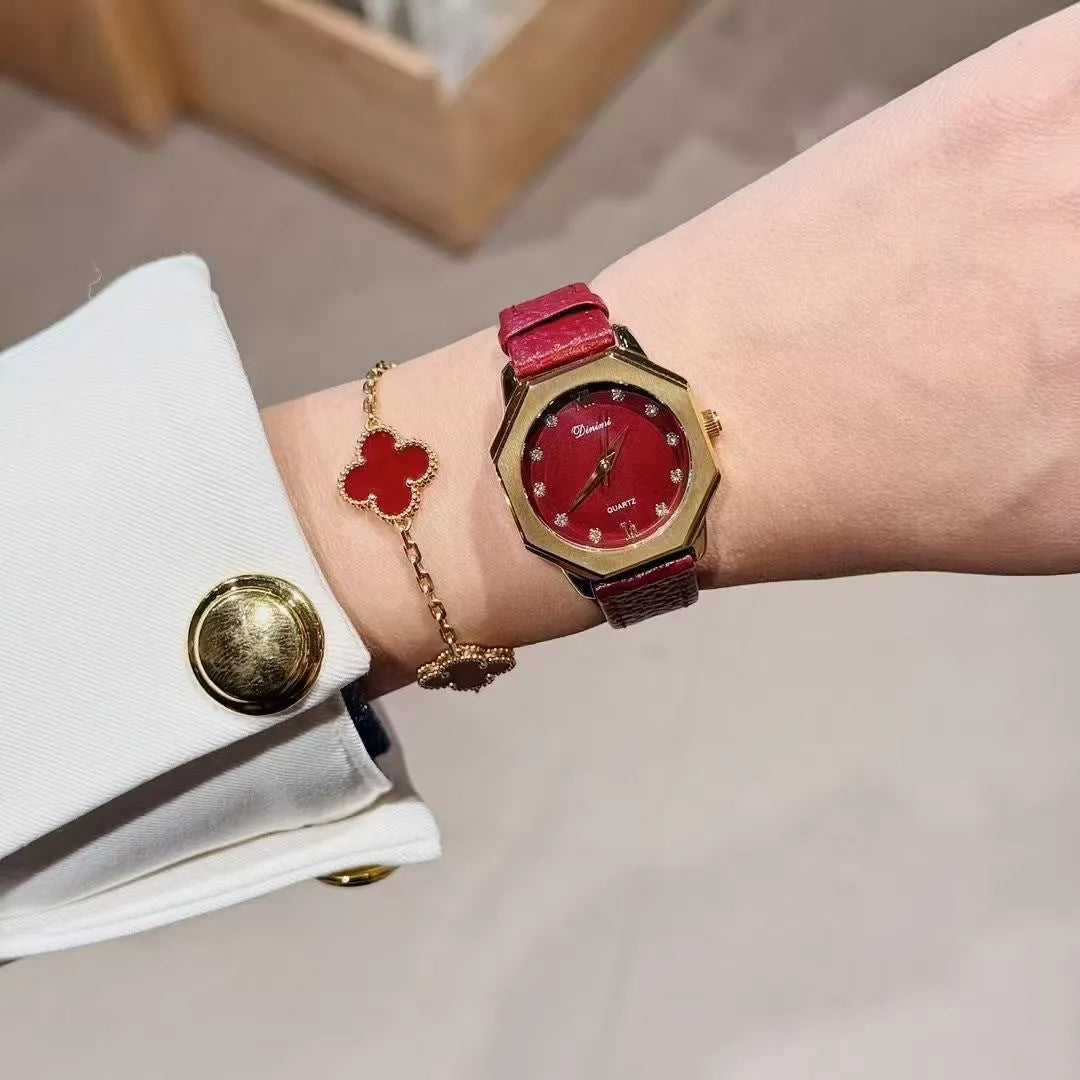 Women's alloy watch with Chinese style design showing multiple pattern options and 8mm thickness