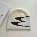 Unisex acrylic beanie hat in black, grey or white for autumn and winter wear