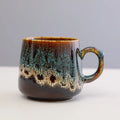 Creative large-capacity retro style water cup and coffee mug, 8.5cm tall