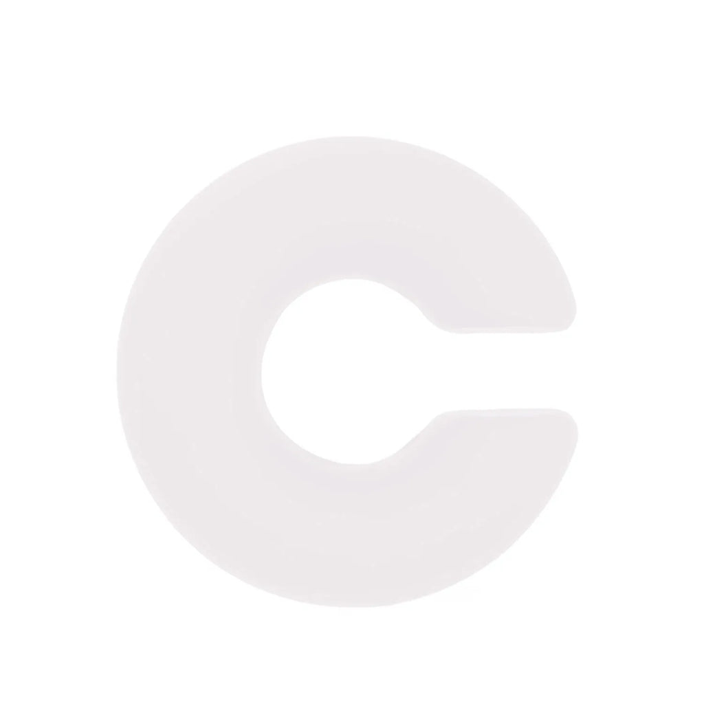 Matte coarse finish geometric C-shaped clip-on earrings for women in a selection of candy colours.