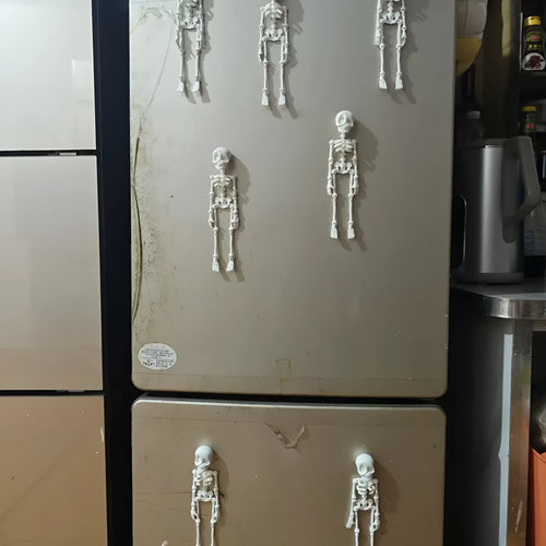 3D printed skull ornament 18cm high in various colours including luminous green and bone color for modern art decoration