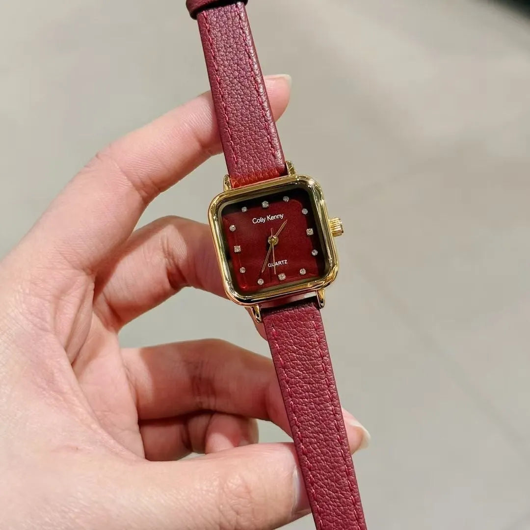 Women's alloy watch with Chinese style design showing multiple pattern options and 8mm thickness