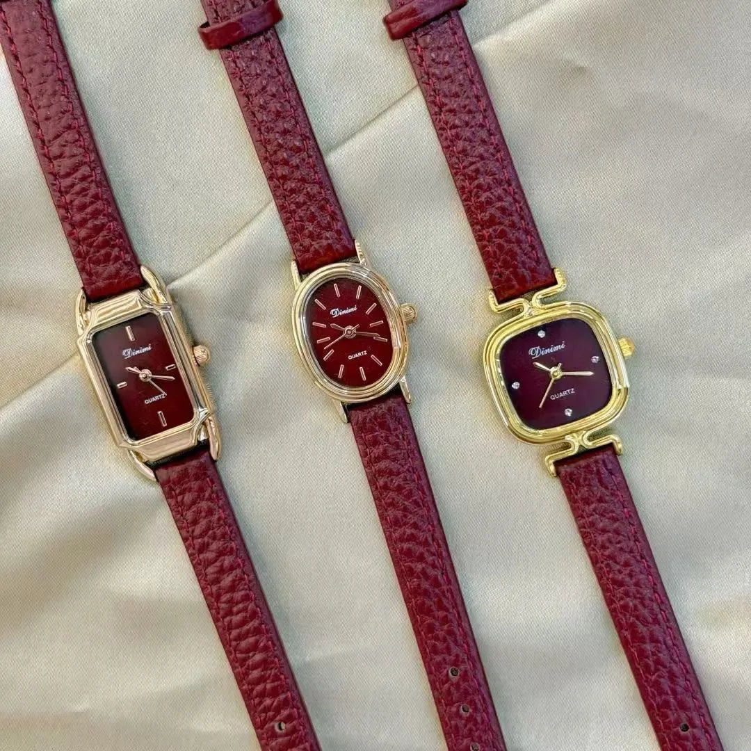 Women's alloy watch with Chinese style design showing multiple pattern options and 8mm thickness
