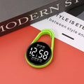 LED luminous electronic watch with waterproof feature and plastic strap in multiple colour options