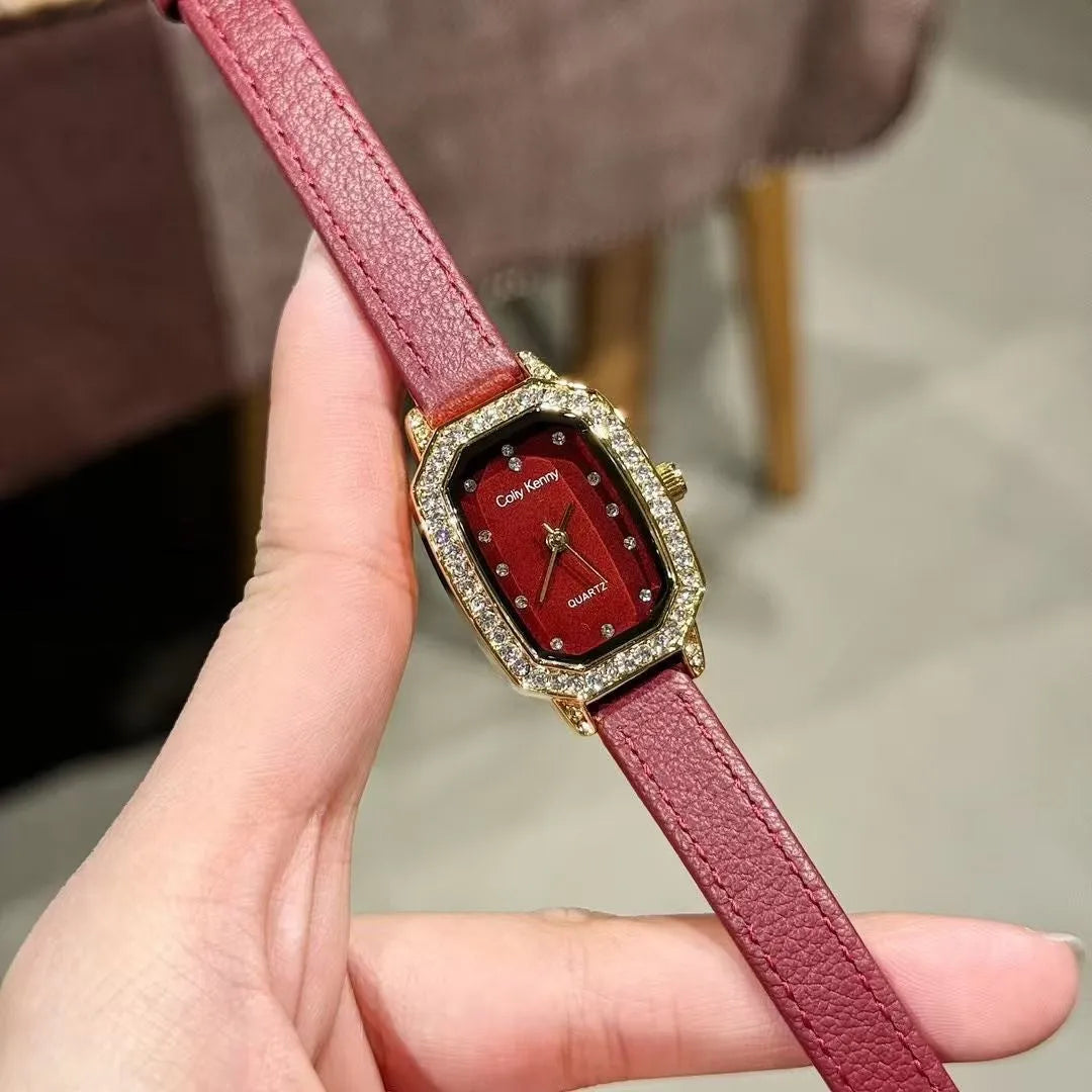 Women's alloy watch with Chinese style design showing multiple pattern options and 8mm thickness