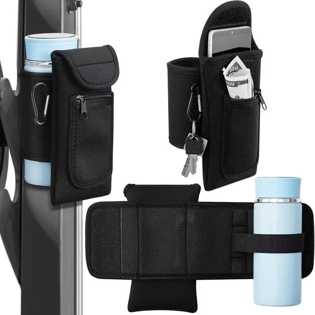 Cloth kettle sleeve with magnetic closure for sports bottles in various colour options