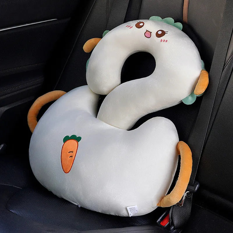 Cartoon question mark animal hug cushion pillow measuring 65x65cm in various character designs