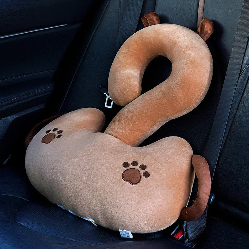 Cartoon question mark animal hug cushion pillow measuring 65x65cm in various character designs