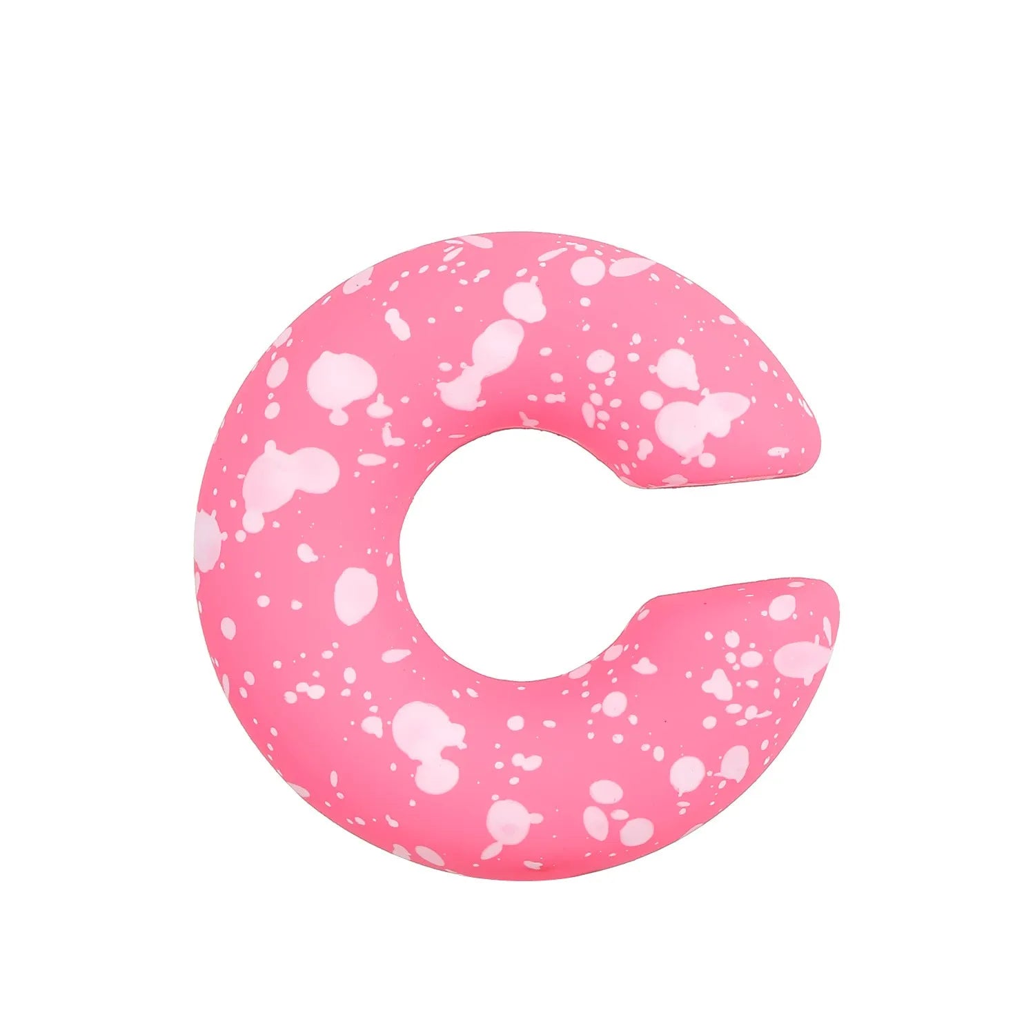 Matte coarse finish geometric C-shaped clip-on earrings for women in a selection of candy colours.