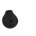 Black and white silicone protective sleeves for Samsung Galaxy S6 Edge G9200 G9250 G920A in-ear headphones.