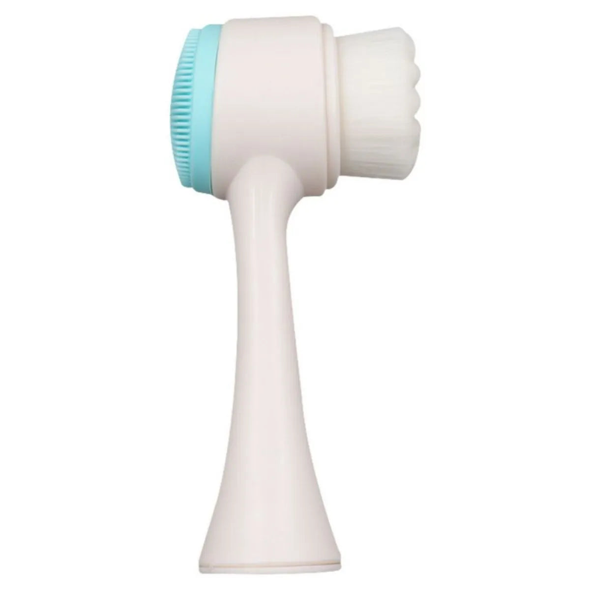 Blue nylon pet paw brush for dogs and cats measuring 13.5cm in length