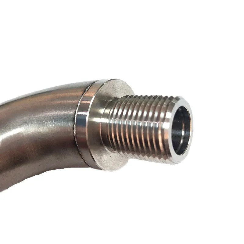 Car M18 x 1.5 temperature sensor adapter flow valve with gas flow crossover function