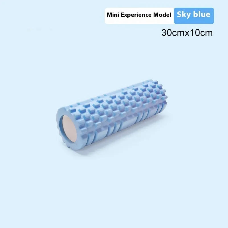 EVA foam roller for fitness in black, grey, pink, sky blue or light purple colours