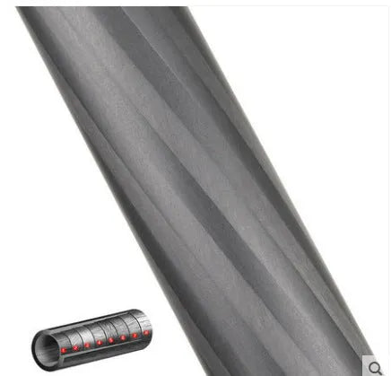 Black carbon fibre telescopic monopod for SLR cameras with six sections extended
