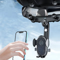 Car multi-purpose mobile phone holder made of temperature-resistant ABS and nano PU, compatible with 4 to 7 inch phones