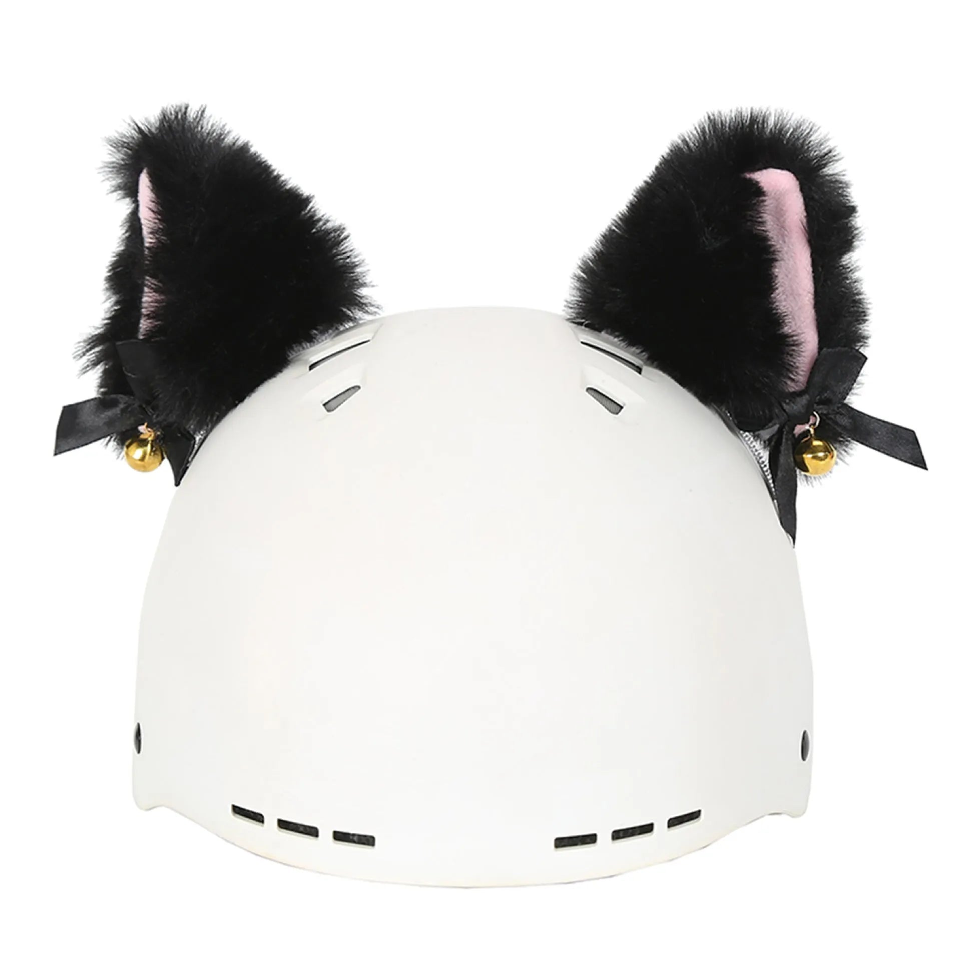 Cartoon plush fabric helmet cover set in size M decorative accessory
