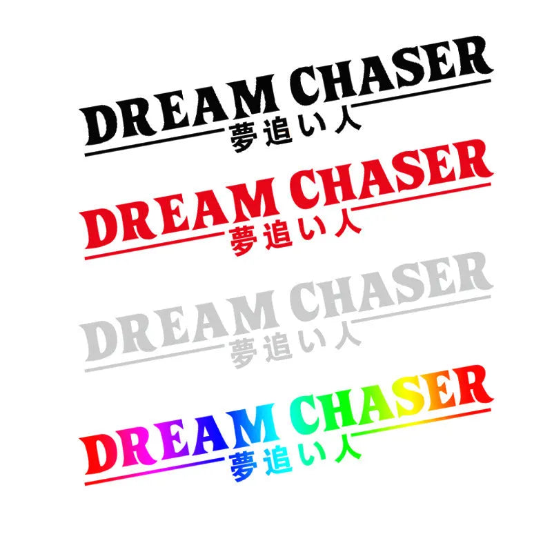 Dream Chaser spacecraft car sticker for rear window application, 40x7cm PET vinyl decal
