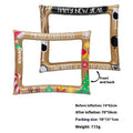 Christmas inflatable photo frame made from PVC for party photography and interactive toy use.