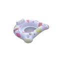 White U-shaped inflatable float with luminous feature measuring 120cm square