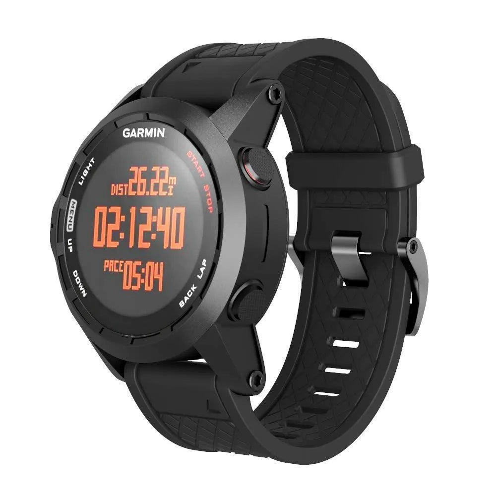 26mm silicone watch strap for Jiaming watches in multiple colour options showing sport style
