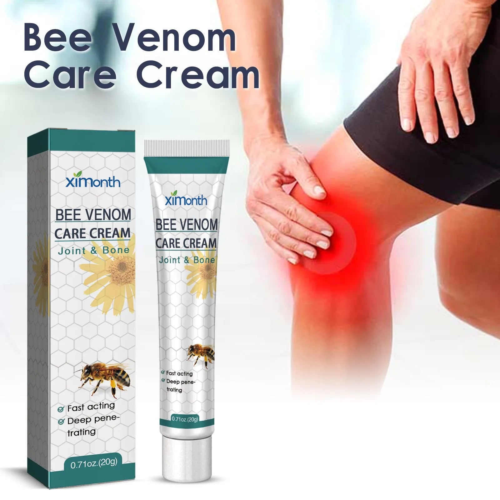 20g tube of Joint Pain Massage Care Cream for muscle and joint relief