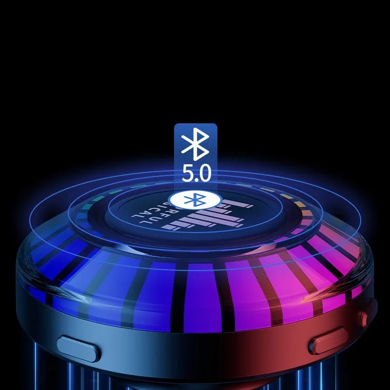 Voice control polar light Bluetooth atmosphere lamp with LED modelling light and compact 3.1cm dimensions