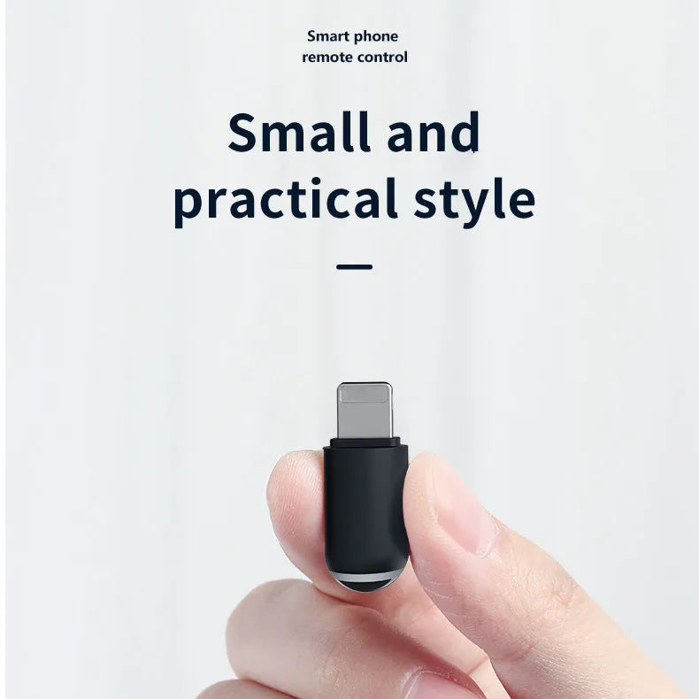 34mm black infrared emitter for mobile devices with Lightning, Type-C and Micro-USB compatibility