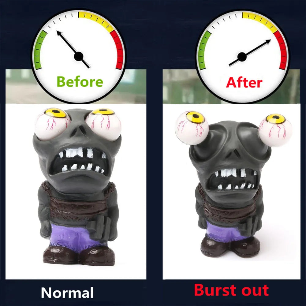 Turbo car explosive eye doll blow-off valve decoration kit with copper tube and pressure valve