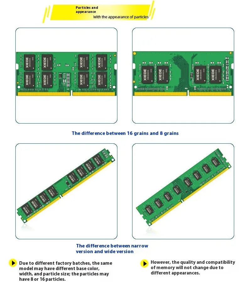 DDR3 4GB 1600MHz desktop computer memory module for AMD systems