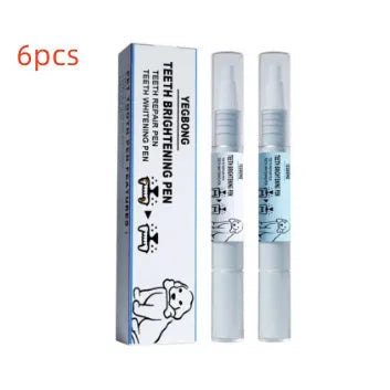 Yegbong pet teeth whitening pen for dogs and cats with dental brushes