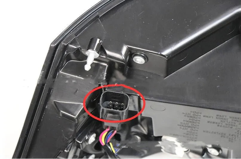 Pair of LED brake light taillights for 2014-2020 vehicles with IP66 waterproof rating
