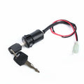 Waterproof electric door lock with plastic housing for automotive security systems