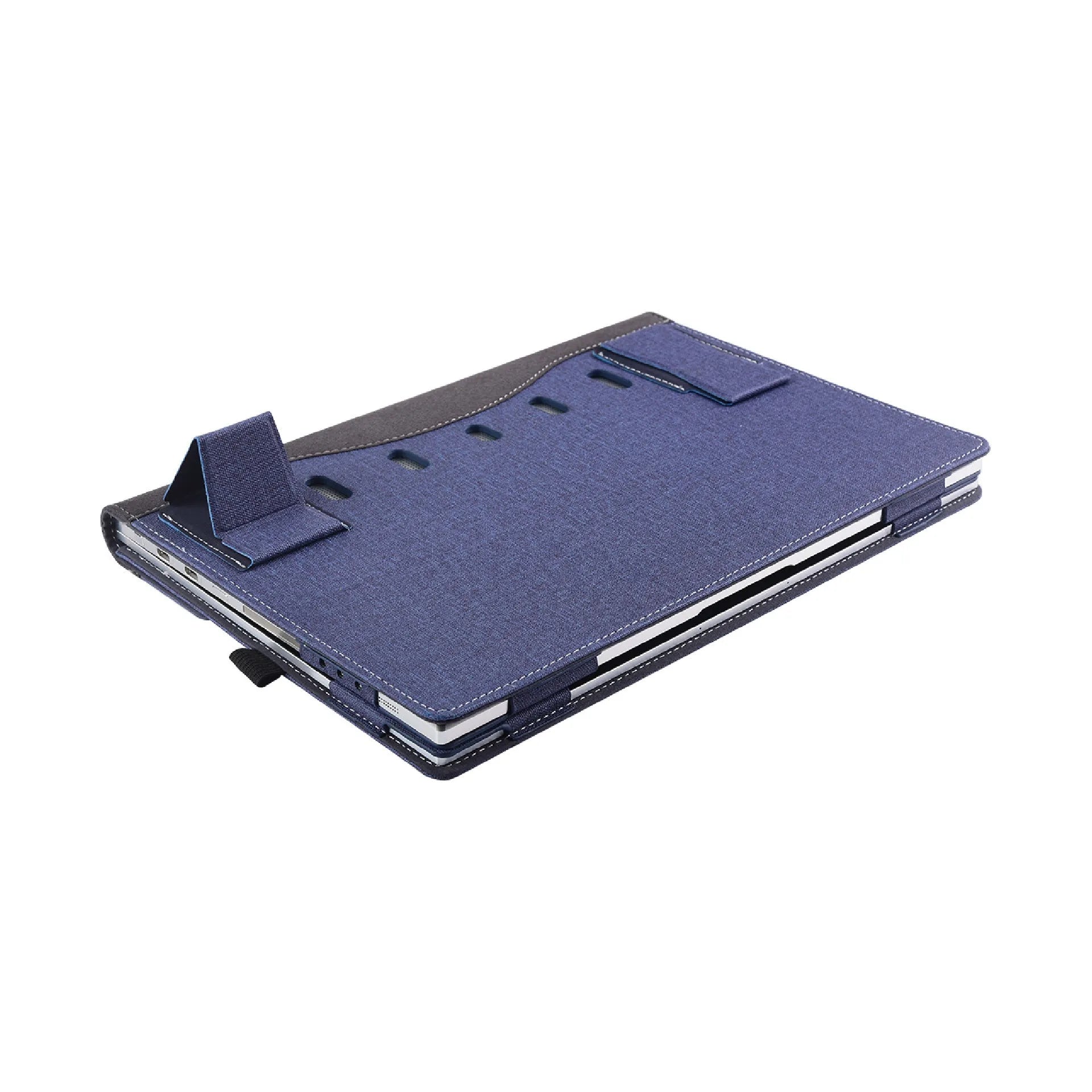 Black imitation leather protective sleeve for Microsoft Laptop6 laptop with Chinese design