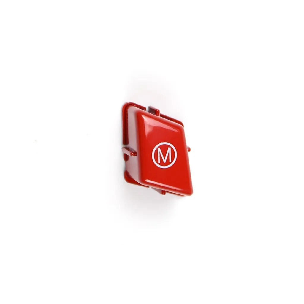 BMW steering wheel M1 and M2 mode replacement buttons in red and blue colours