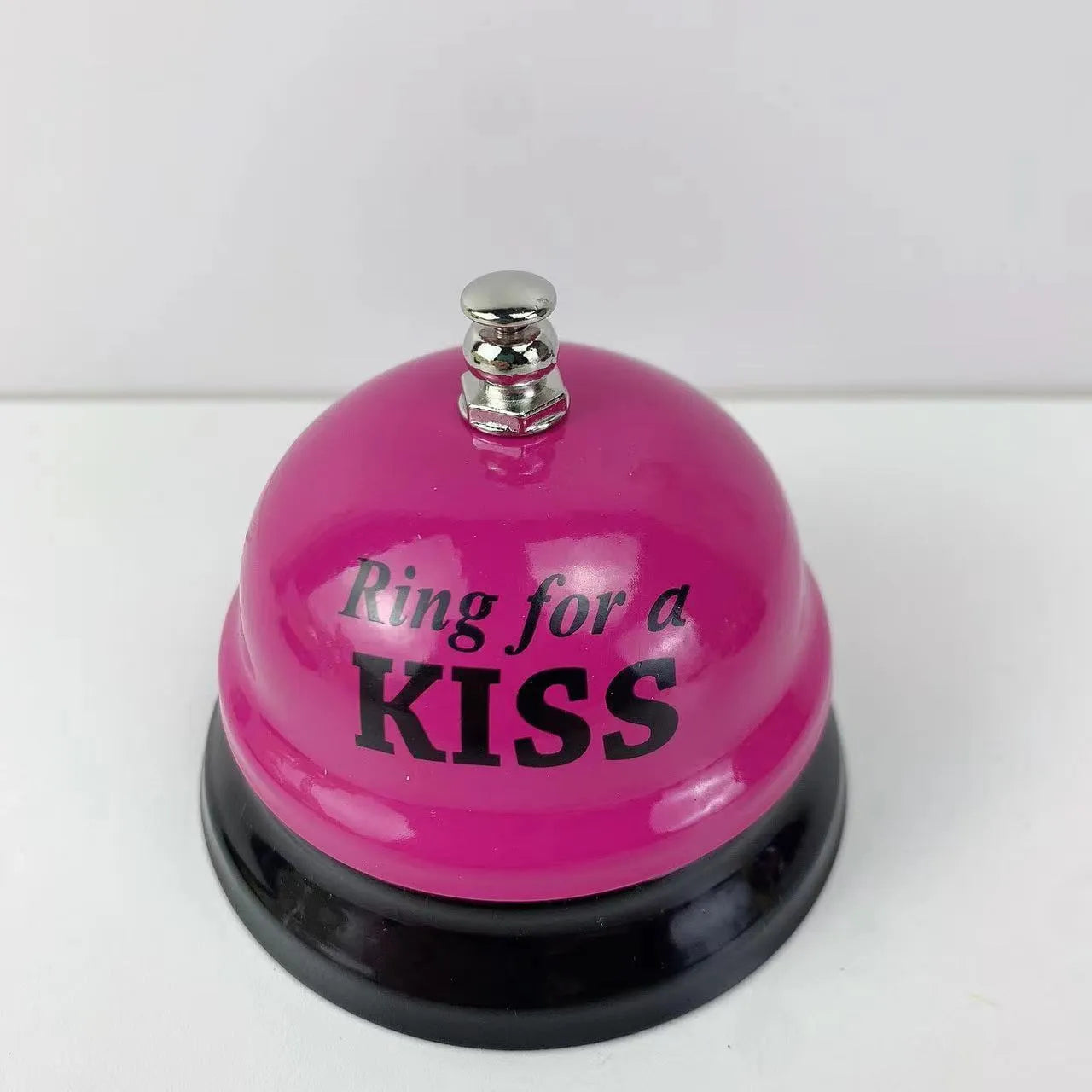 Iron student class game bell and restaurant serving bell available in multiple colours