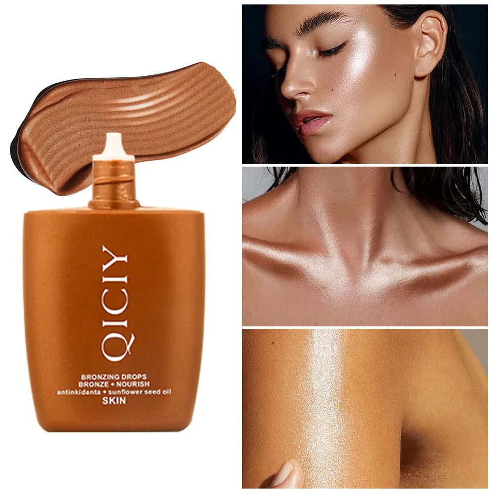 30ml face and body highlighting cream liquid for natural contour brightening with four colour options