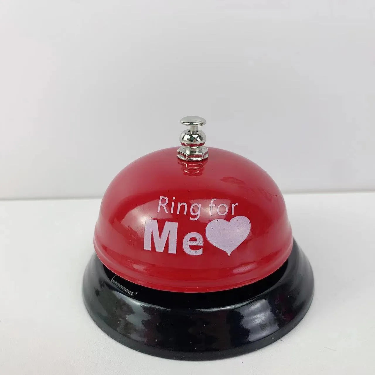 Iron student class game bell and restaurant serving bell available in multiple colours