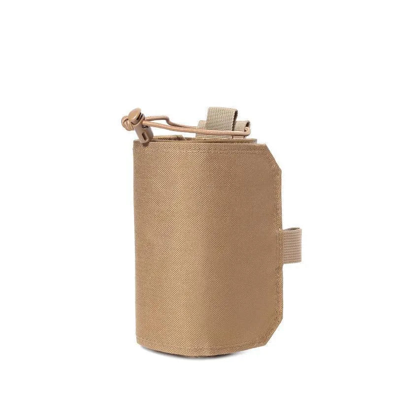 Adjustable thermal bottle cover for outdoor flasks in Oxford cloth