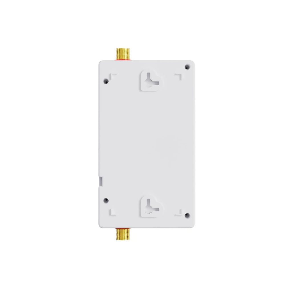 Small constant temperature water heater in gold, silver, or white with LED touch screen display