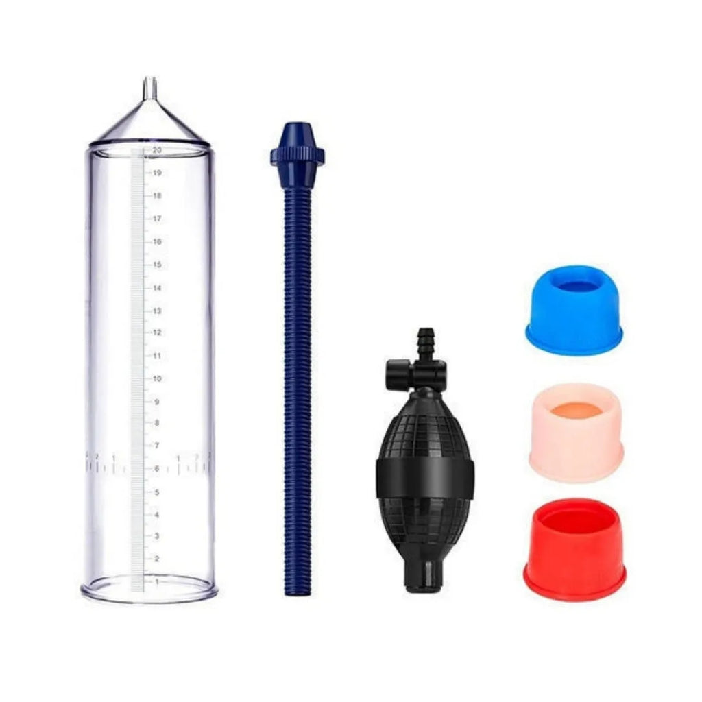 Custom silicone cover and sealing rings for male minimalist exercise machine and penis simulator
