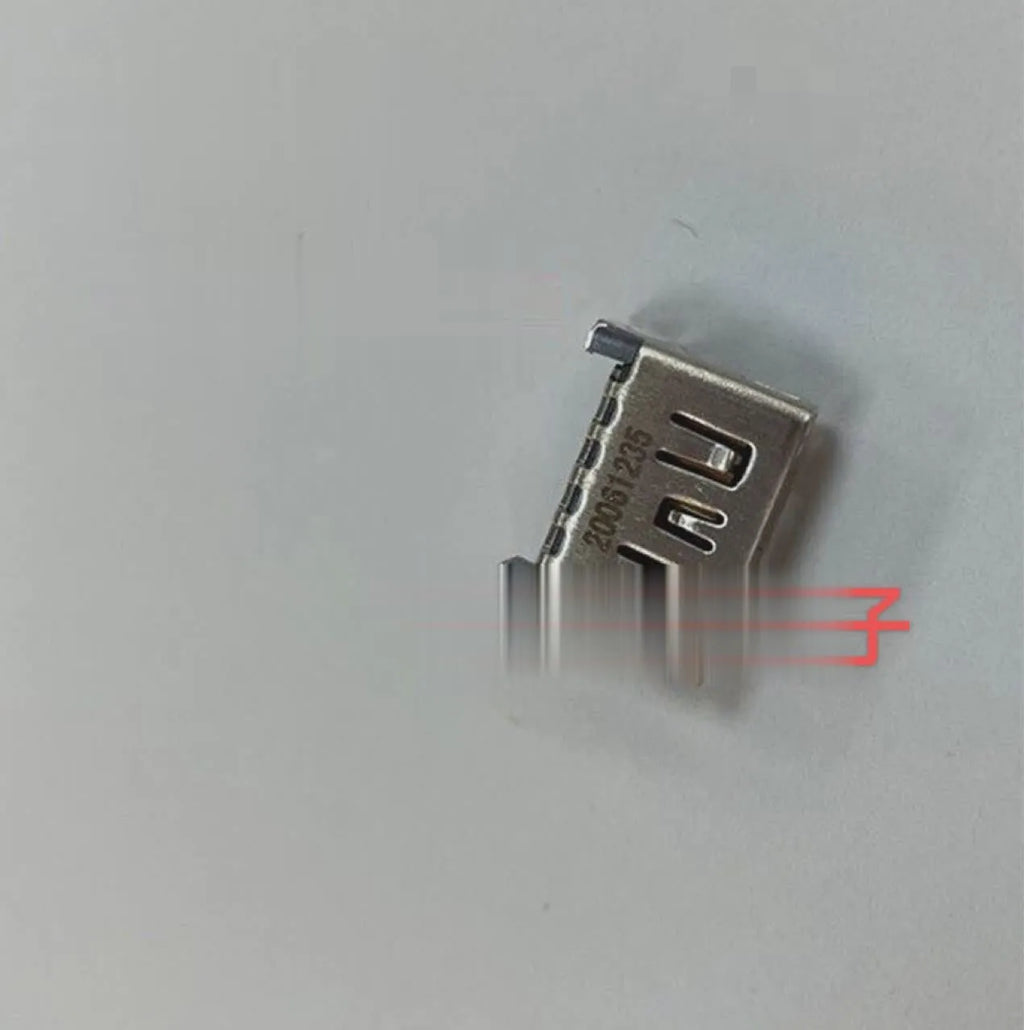 Silver HDMI host interface socket for gaming machine hardware