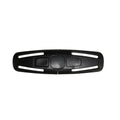 Black nylon seat belt clip for child car seat 5-point harness buckle retention
