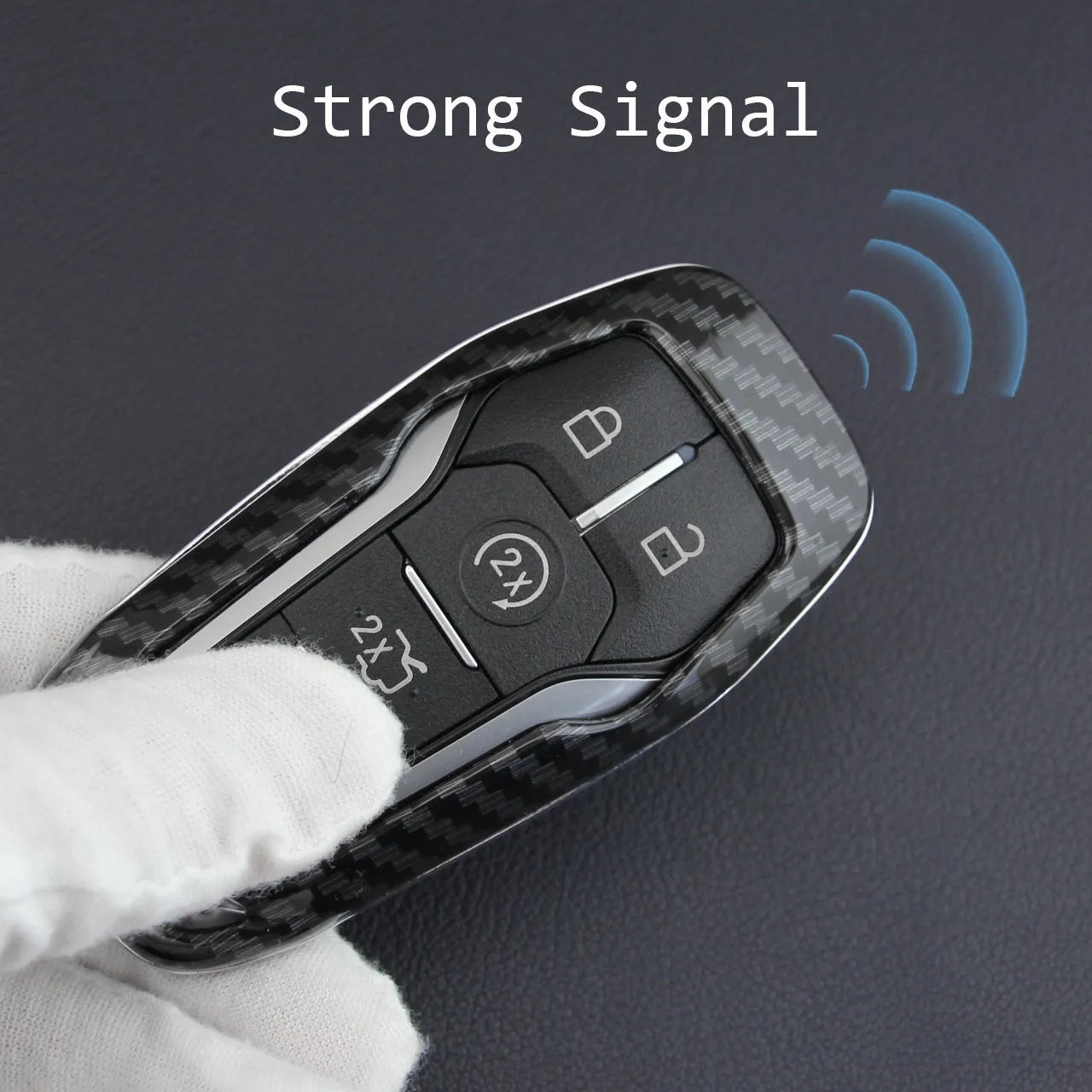 A plastic protective shell for a car remote key fob, shown in a single shell style.