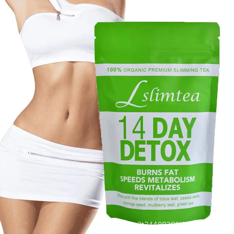 14 Days Herbal Detoxification Diet Tea pack containing 14 individual 3g tea sachets