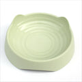 Ceramic dog slow feeder bowl with maze pattern in blue, green, or pink colour for small medium large breed puppies
