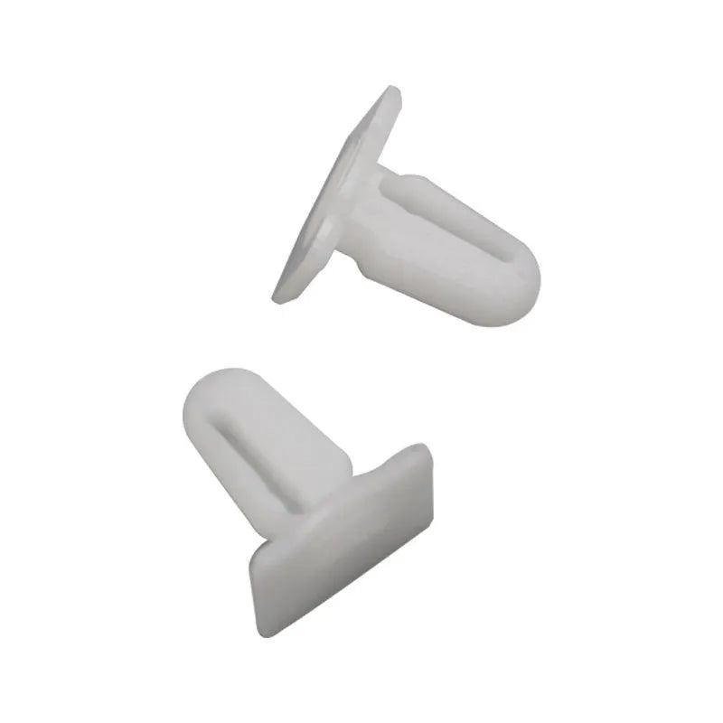 Pack of 60 D318 coloured PA66 plastic automotive nail and buckle fastener clips.