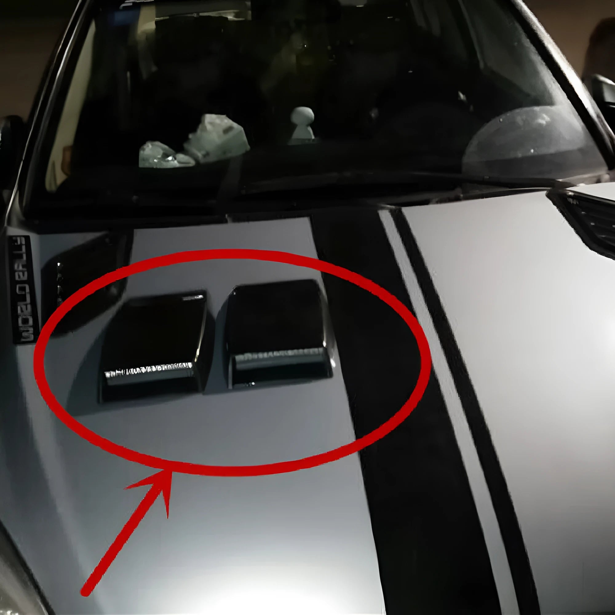 ABS plastic decorative car vent trim in black, silver, and white colour options