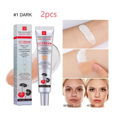 Erborian CC cream tube with colour correcting moisturising makeup for natural complexion